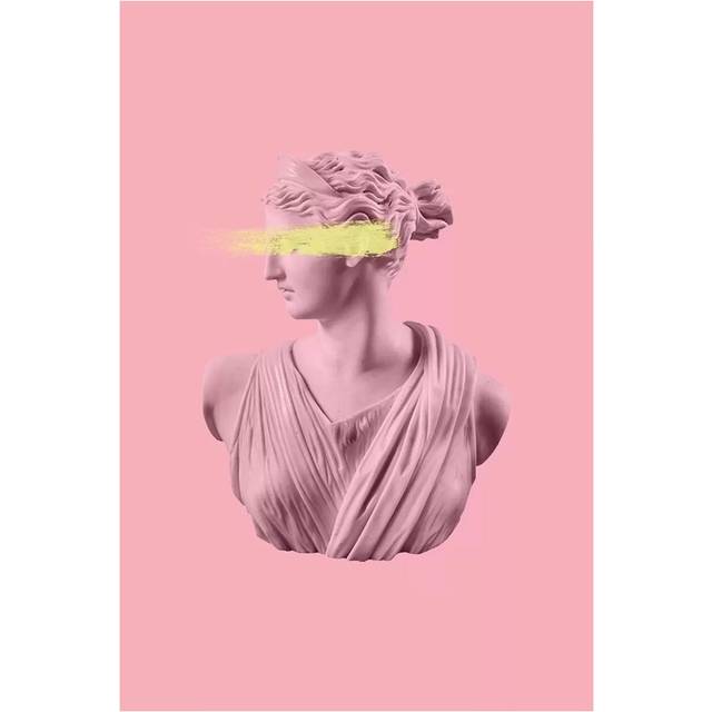 Pink Goddess by Unknown - Wrapped Canvas Art Prints (45.72cm H x 30.48cm W x 1.9cm D)