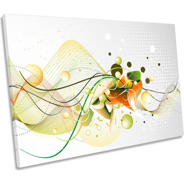 Modern Digital Graffiti Design CANVAS WALL ART Print Picture (40.6cm H x 61cm W)