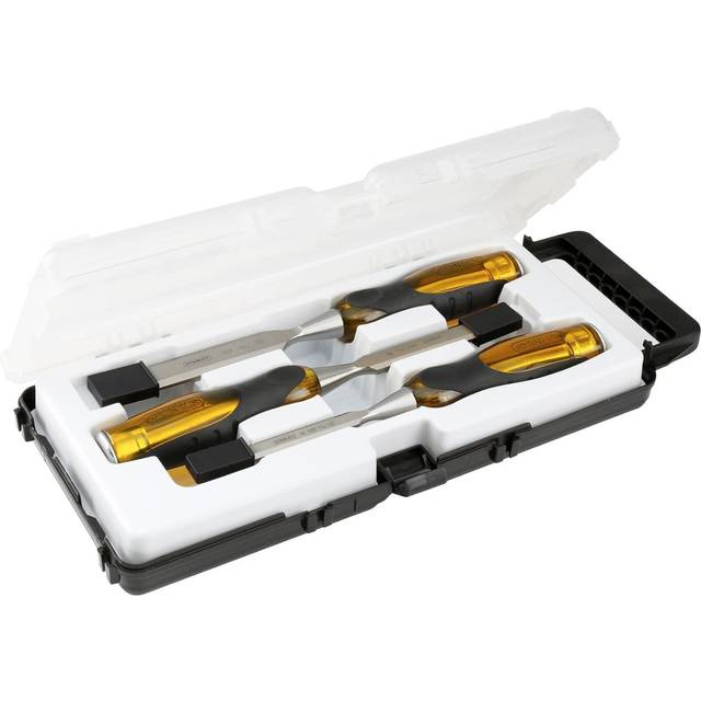 Stanley FatMax 3 Piece Bevel Edge Wood Chisel Set