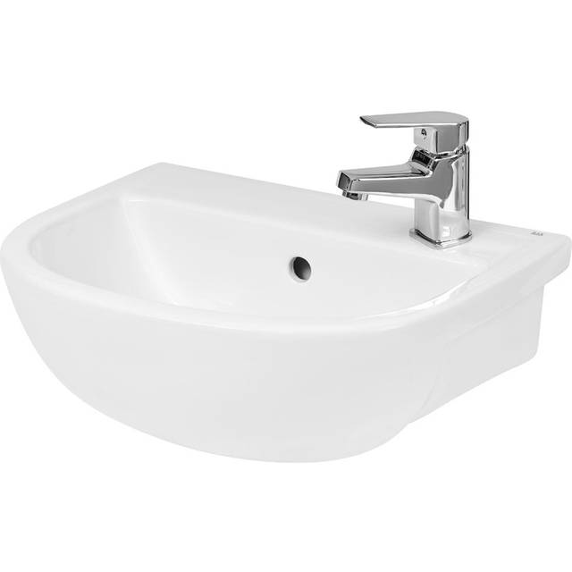 Hudson Reed Oculus 405x325 1th White Semi Recessed Basin - SRB002