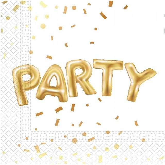 Procos 2 Ply Party Napkins (Pack of 20)