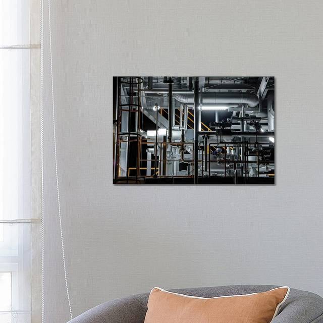 Plumbing by Tomoshi Hara - Wrapped Canvas Art Prints (66.04 cm H x 45.72 cm W x 1.91 cm D)