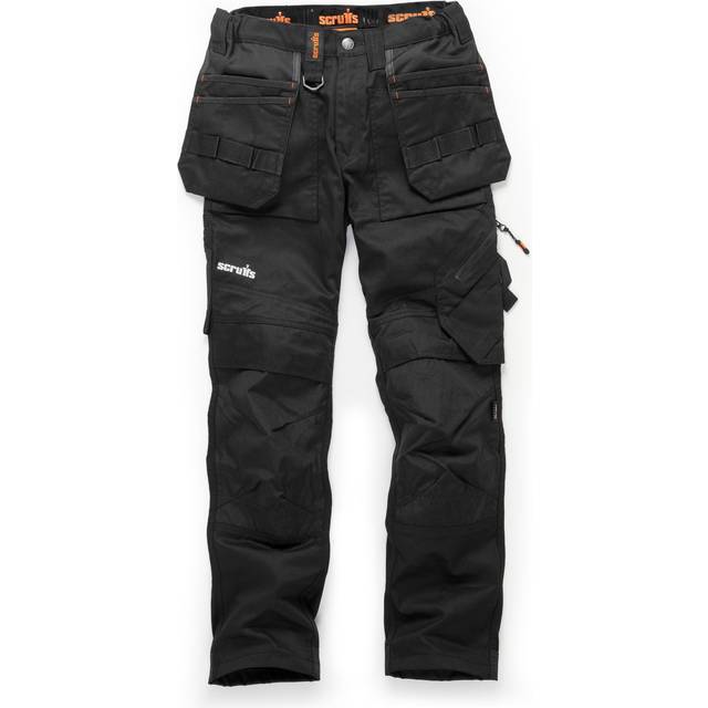 (Size 12 long) Scruffs Womens Trade Flex Holster Trouser Black