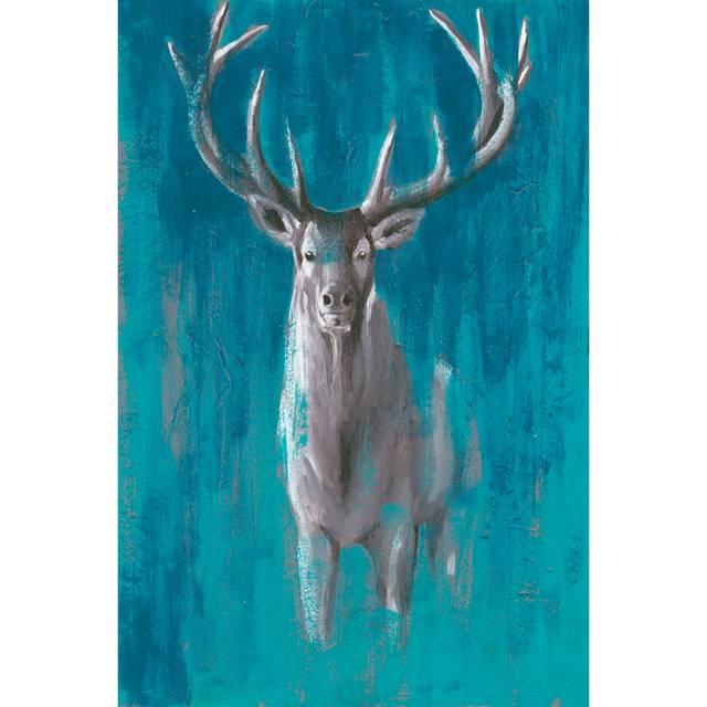 Contemporary Cervidae II by Grace Popp - Wrapped Canvas Art Prints (76cm H x 51cm W x 3.8cm D)