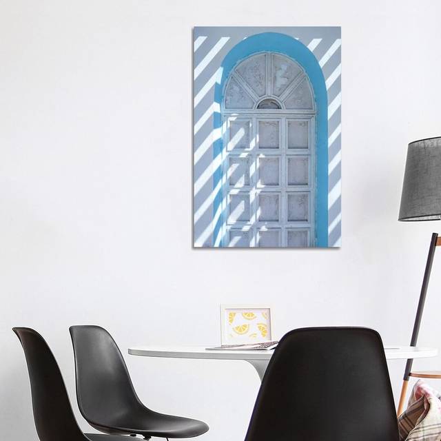 Ornate Door, Greece by Matteo Colombo - Wrapped Canvas Graphic Art (101.6 cm H x 66.04 cm W x 1.91 cm D)