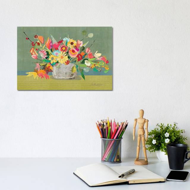 Farmhouse Centerpiece by Traci Anderson - Wrapped Canvas Art Prints (20.32 cm H x 30.48 cm W)