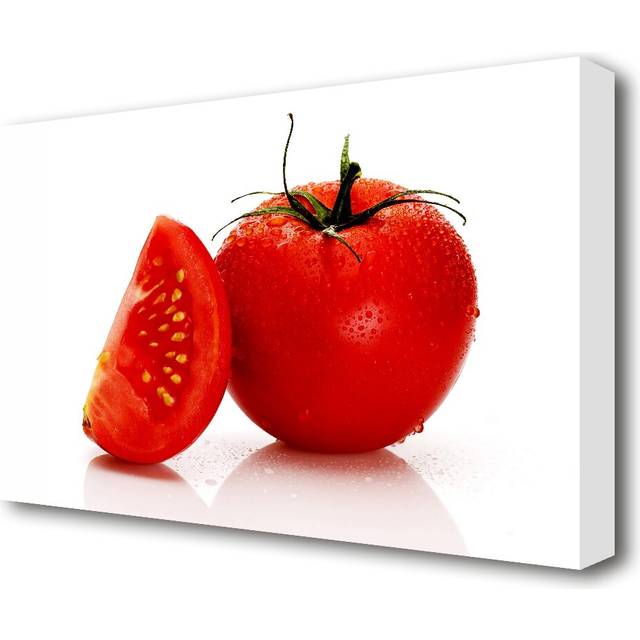 Tomato Halfs Kitchen - Wrapped Canvas Photograph Print (50.8cm H x 81.2cm W)