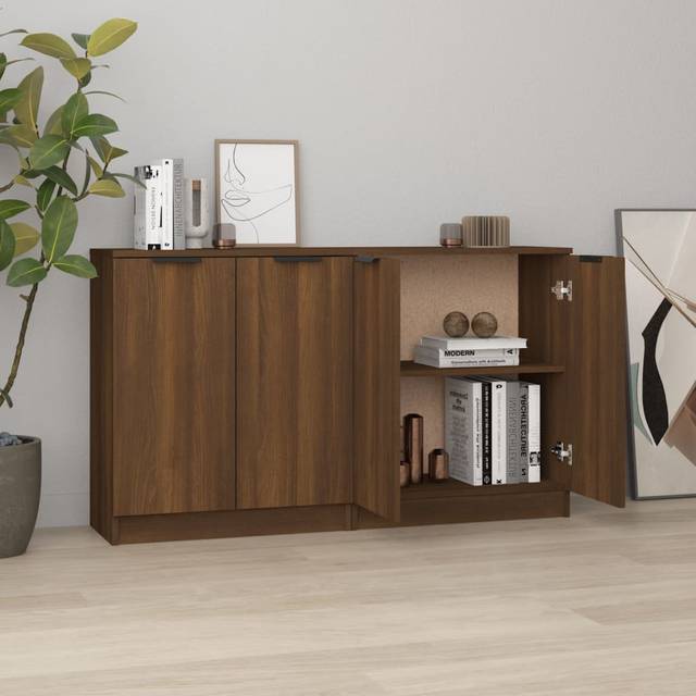 Chatwin 60 Cm Wide Sideboard - Brown (70cm H X 60cm W)