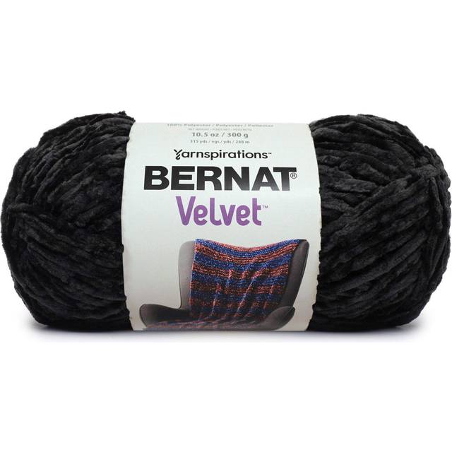 Bernat Velvet Yarn  10.5 oz  1 Ball  Blackbird