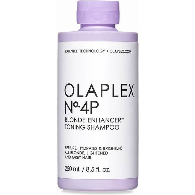 Olaplex N°4P Blond Enhancer Toning Shampoo Lilatonande schampo för neutralisering av gula toner 250 ml