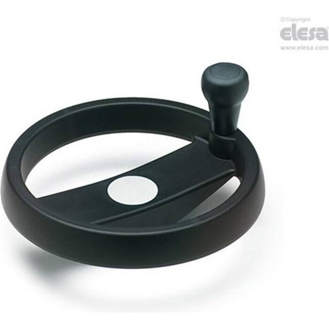 ELESA VRTP Spoked handwheels Technopolymer Revolving handle "Soft touch" VRTP.25