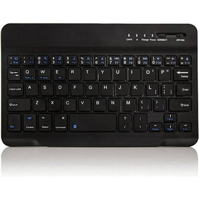 Wireless Bluetooth Keyboard Tablet Phone Computer Portable and UltraThin 10 Inch Keyboard black