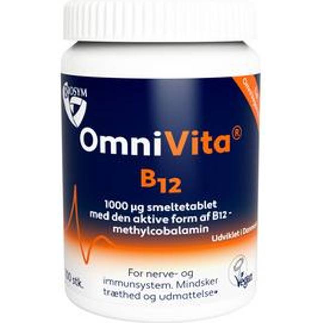 OmniVita B12 - 100 sugtabletter