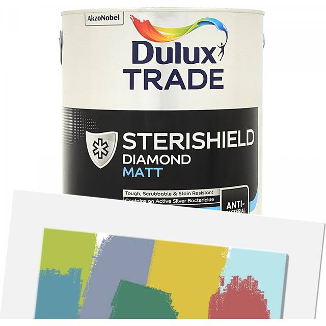 Dulux Trade Sterishield Diamond Matt Colour Match 5L