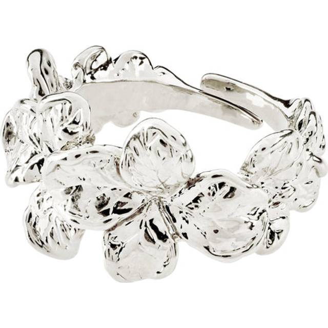 Pilgrim ECHO ring silverpläterad