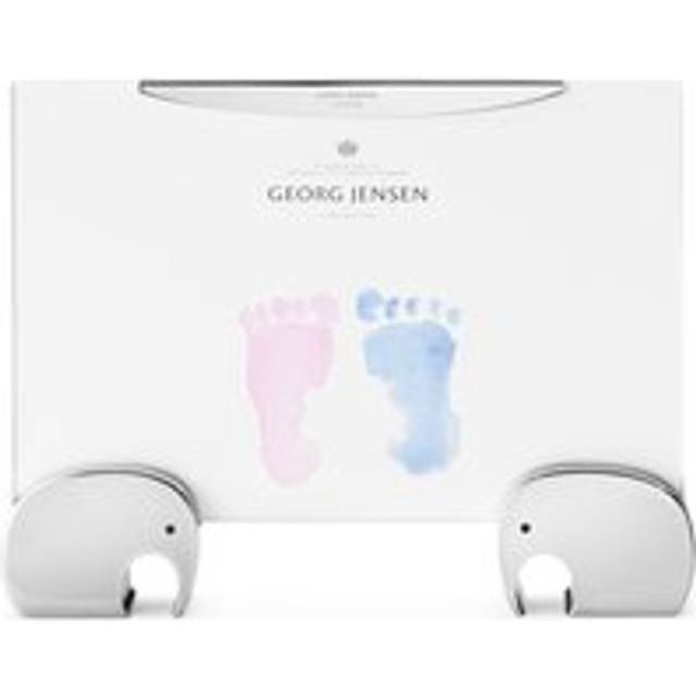 Georg Jensen Elephant Stainless Steel 5x7 Inch Picture Frame