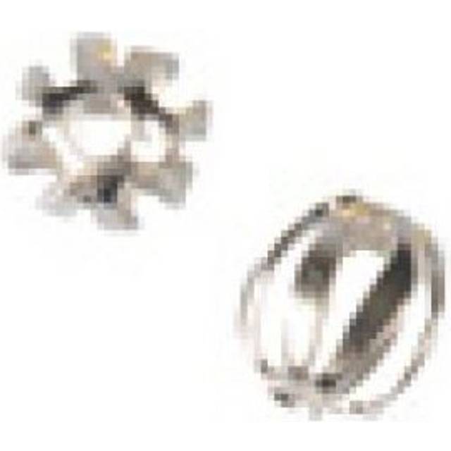 Trimits Oval Filigree Spacer Beads Silver