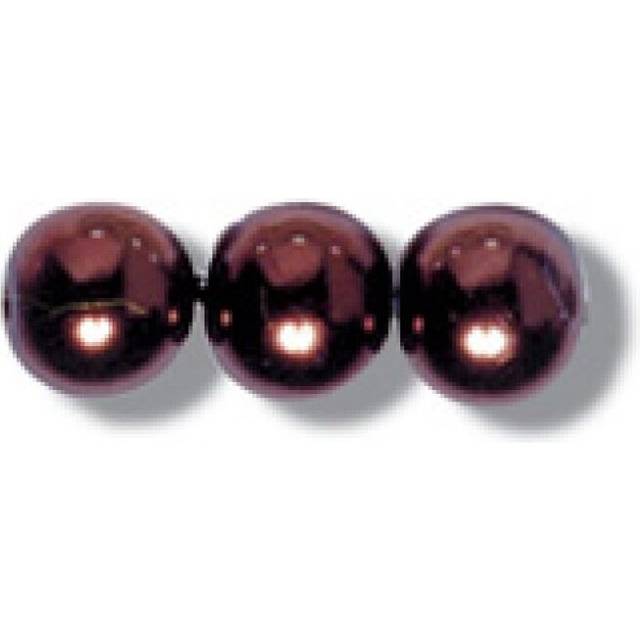Trimits Glass Pearl Beads  Bronze - per pack of 100