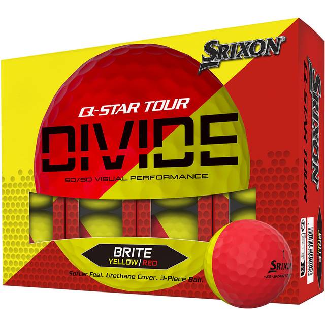 Srixon Q-Star Tour Divide Yellow/Red