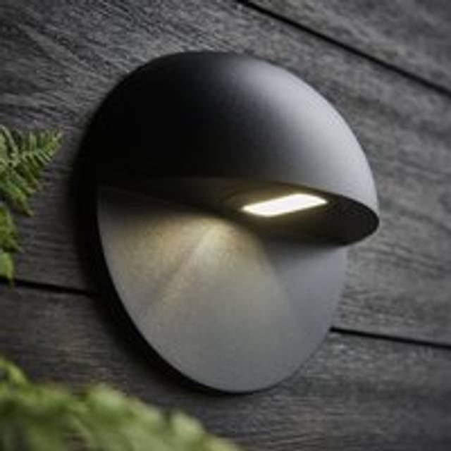Kip Outdoor Wall Light - Black
