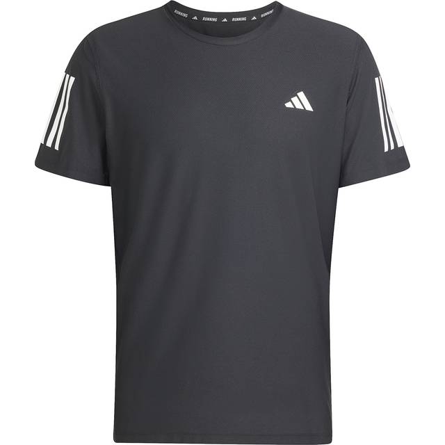 adidas Own The Run Short Sleeve Running Top, Black
