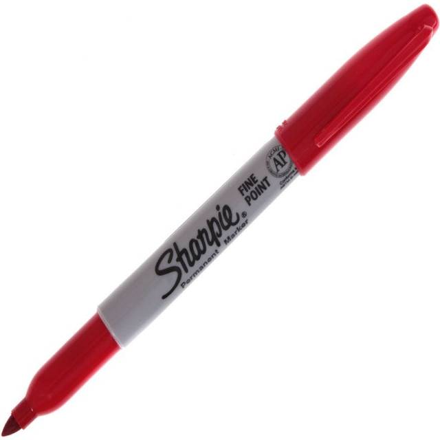 Sharpie Permanent Marker Fine Red