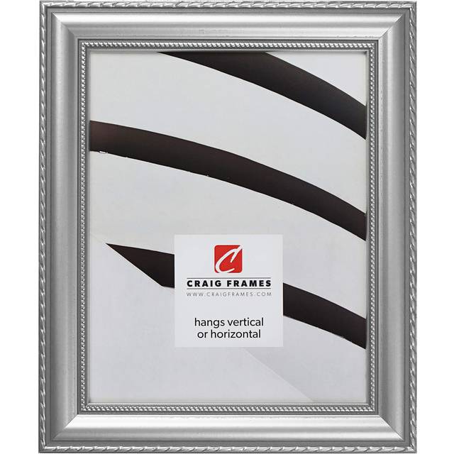 craig Frames Victoria, Ornate Silver Picture Frame, 13 x 19 Inch