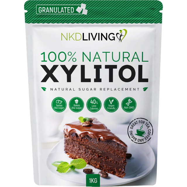 XYLITOL 1 Kg Natural Sugar Alternative, Non-GMO Certified