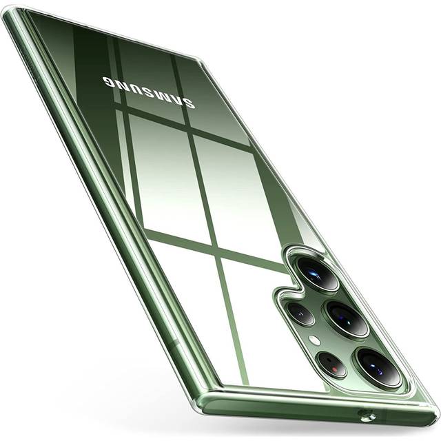Case for samsung galaxy s22 ultra silicone skin case clear slim fit transparent