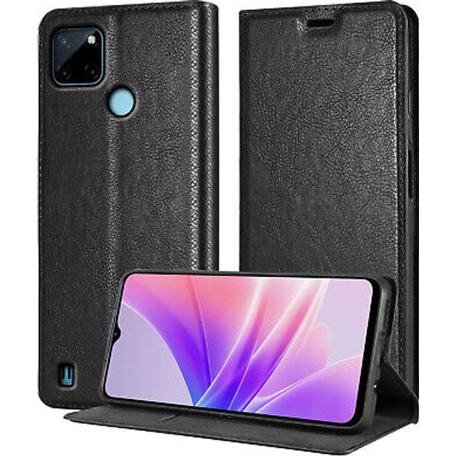 Case for realme c21y / c25y cover protection book wallet magnetic book