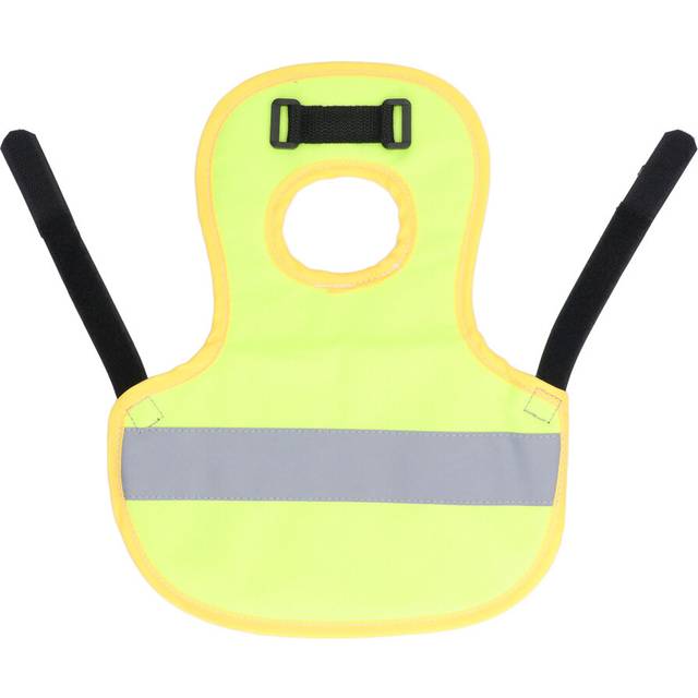 Chicken Reflective Vest Warm Safe Lightweight Poultry Harness Vest for Hen Ducks Geese Fluorescent Green