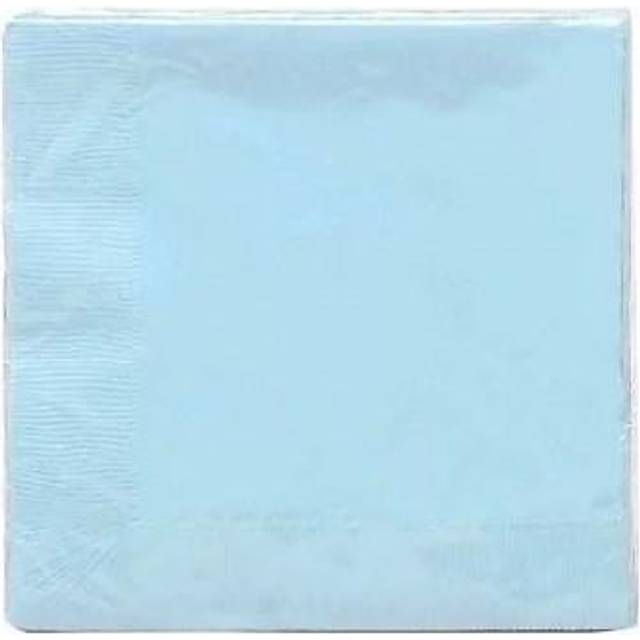 (One Size, Pastel Blue) Creative Party 2 Ply Napkins (Pack of 20)