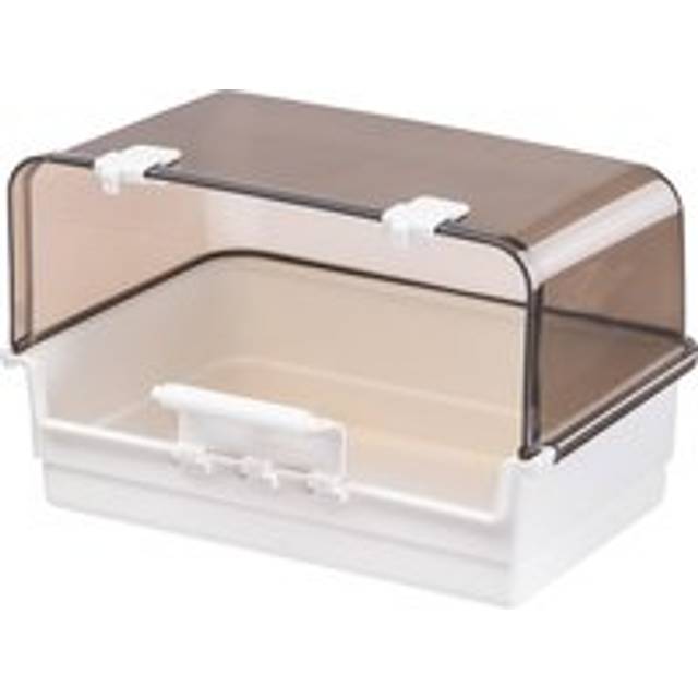 Ferplast RIO 10 fågelbad - L 26 x B 18 x H 17 cm - Grå