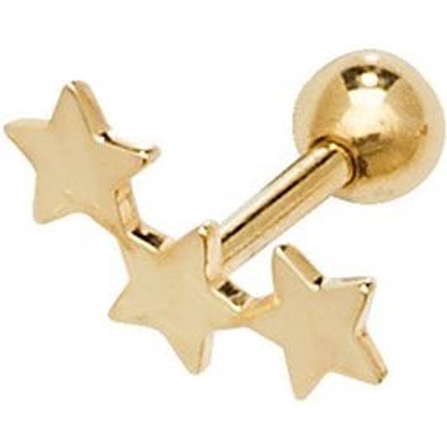 9ct Yellow Gold Constellation Cartilage 6mm Post Stud ES906