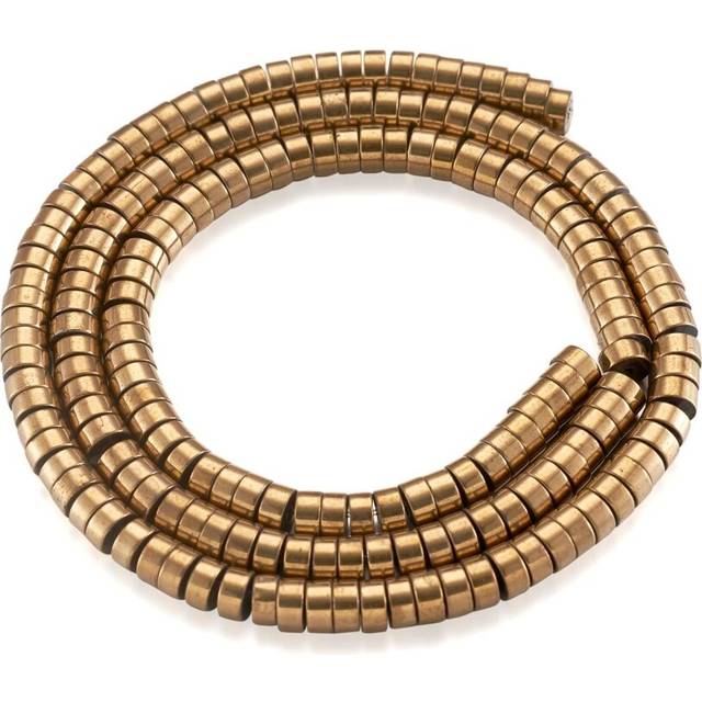 Cheriswelry 200pcs/strand 4x2mm Flat Round Metal Heishi Beads Spacer G