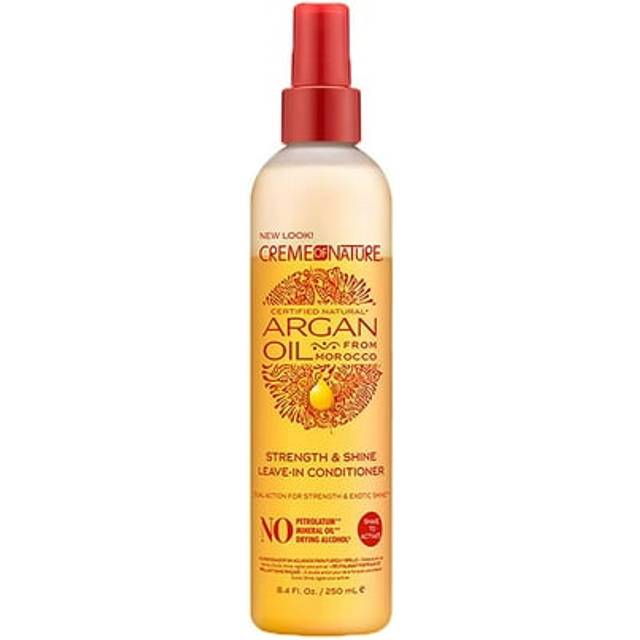 Creme of Nature with argan oil - Strength & Shine Leave-In Conditioner - 250 mL / 8.45 Fl Oz.