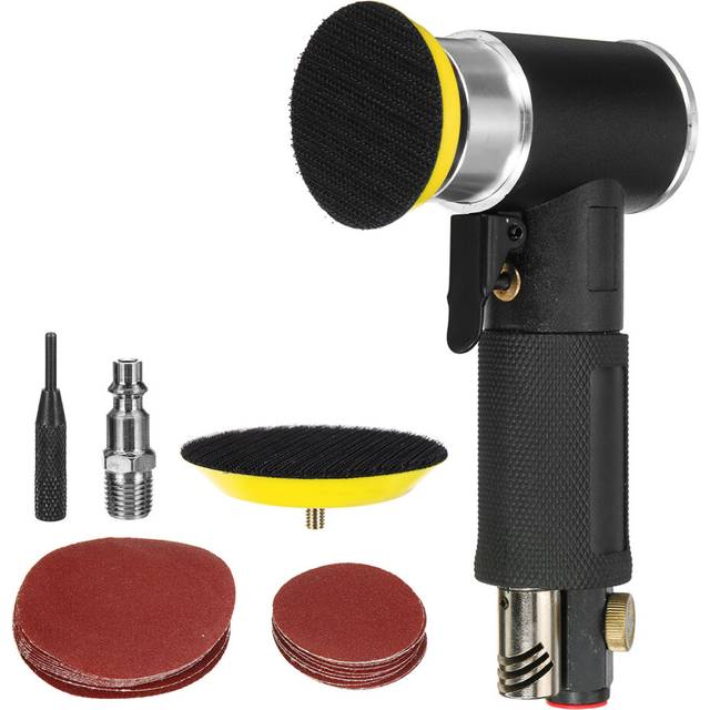 3mm Air Die Grinder Pneumatic Grinding Polishing Machine Eccentric Sand Paper Machine 2I nch 3 Inch Pad Size