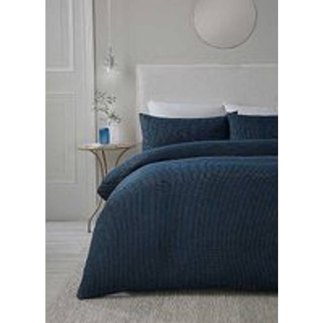 Serene Lindly Duvet Cover Bedding Set Navy - Blue