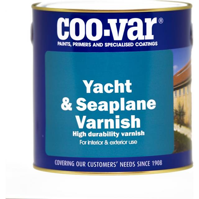 Coo-Var Yacht & Sea Plane Varnish Eggshell 2.5L