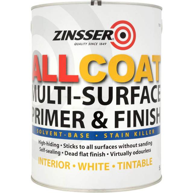 Zinsser Allcoat Solvent Based Interior Tinted Colours 2.5L