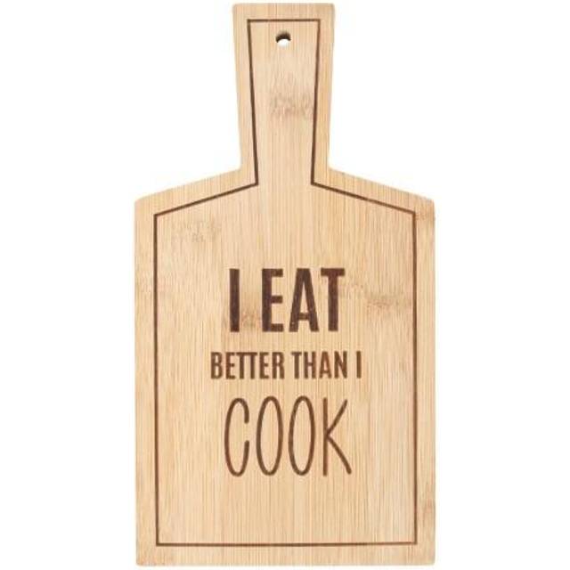 Something Different I Eat Better Than Bamboo Chopping Board - Natural