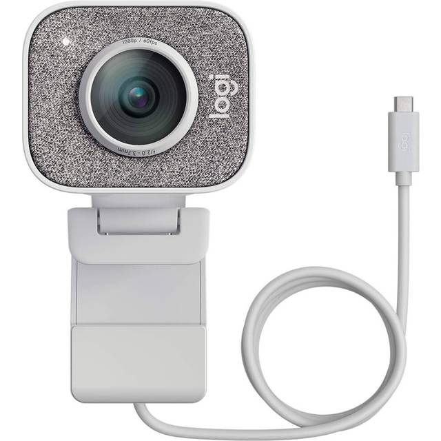 Logitech StreamCam, Live Streaming Webcam, Full 1080p HD 60fps Vertical Video, Smart auto Focus and Exposure,Dual Camera-Mount Versatility with USB-C