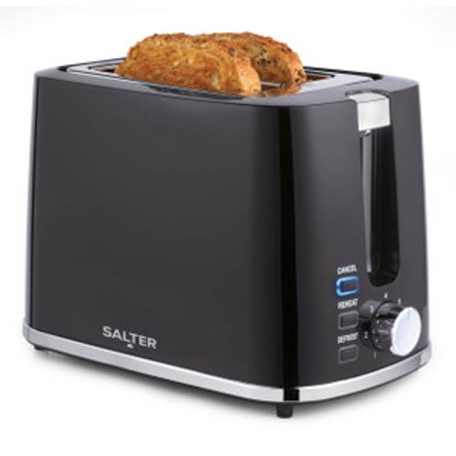 Salter Deco 2 Slice Toaster, Black