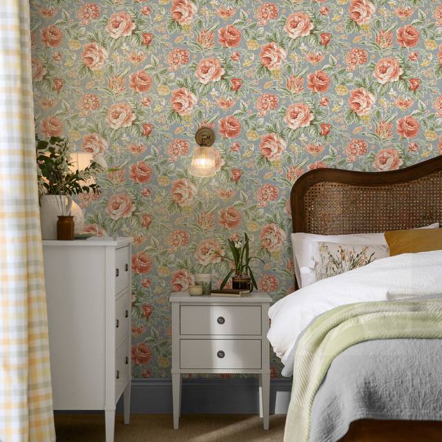 Laura Ashley Wallpaper Wild Roses 122753
