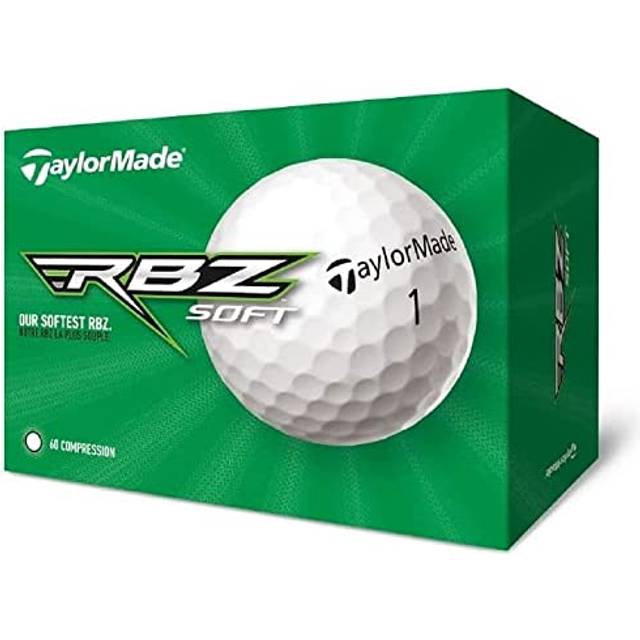 TaylorMade RBZ Golfbollar, Vit, En Storlek