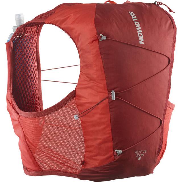 Salomon Active Skin 8 Running Vest Red, Size XL