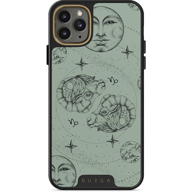 Capricorn - iPhone 11 Pro Max Case, Elite Dark / Gold / Turquoise