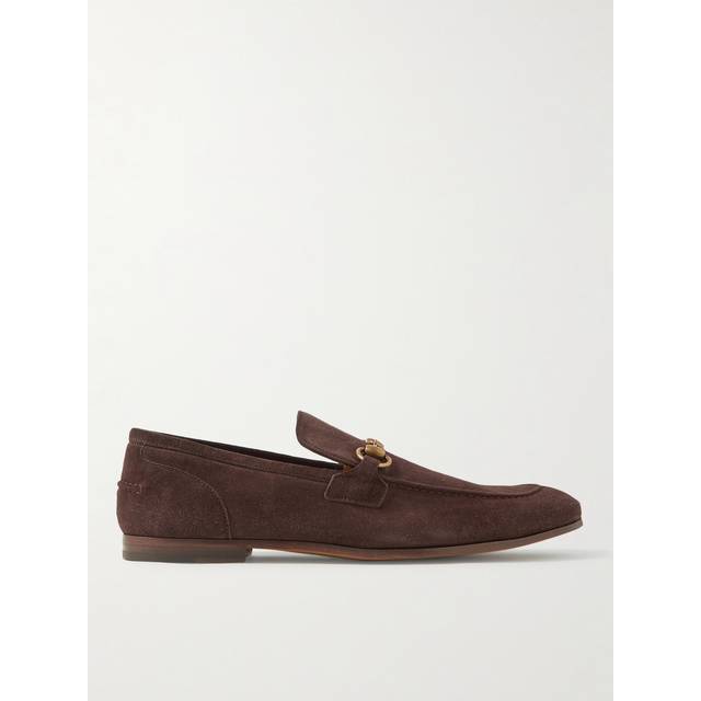 Gucci Jordaan suede loafers