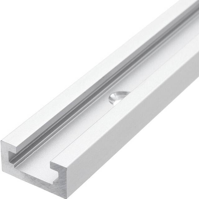 (800mm) 300-1220mm T-track T-slot Miter Track Jig T Screw Fixture Slot 3/4 x 3/8 Inch For Table Saw Router Table Woodworking Tool