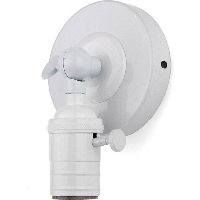 (White) Wall Light Iron Cafe Shop Restaurant Bar Wall Lamp